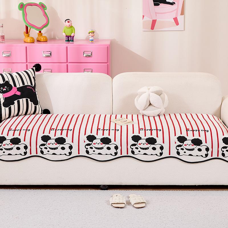 Dopamine Special-Shaped Sofa Cushion Is Universal In All Seasons New Chenille Sofa Cushion One-Piece Sofa Cover