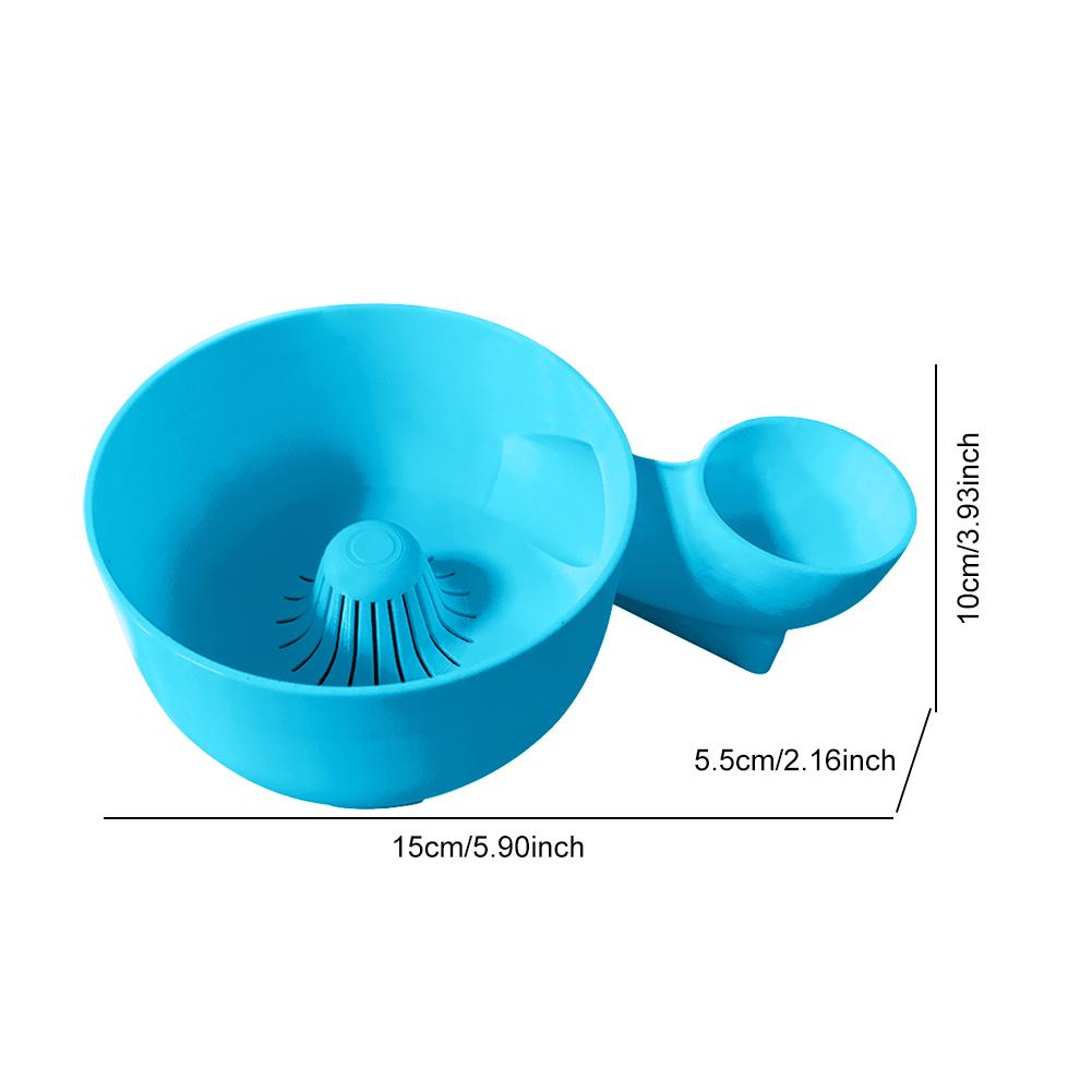 Automatic Vegetable Fruit Washer Portable Fruit Wash Bowl Washing Spinner BPA-free Cleaning Basket Home Kitchen Outdoor Picnic