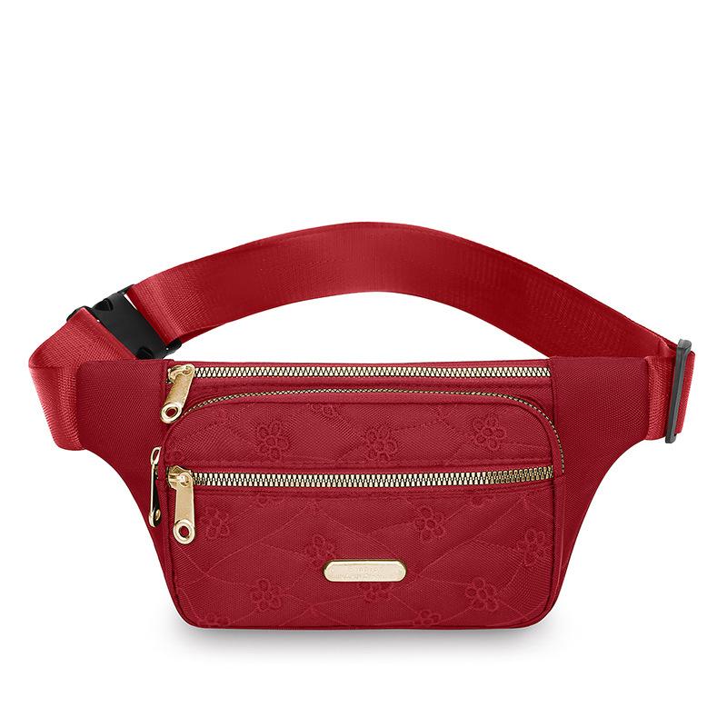 Fashion Purse Multifunctional Sports Men's Wear-resistant Large Capacity Mobile Phone Bag Outdoor Site Business Cashier Shoulder Bag