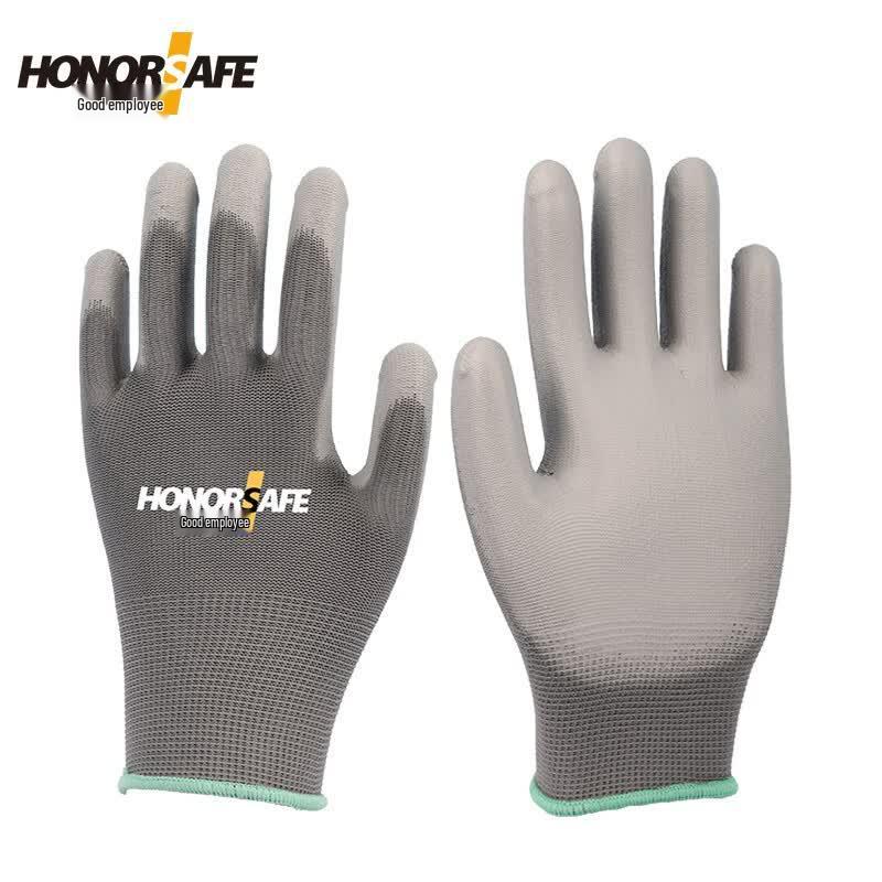 T505 PU Coated Work Gloves One Size