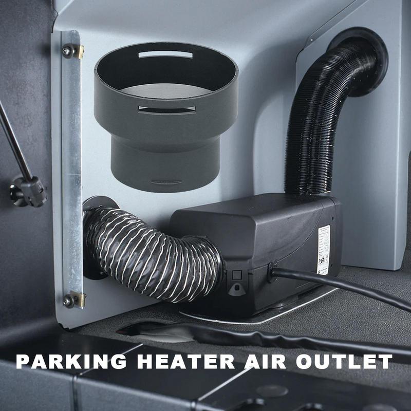 Parking Heater Air Outlet Die-sel Heater Exhaust Pipe Connector 75mm To 60mm Parking Heater Exhaust Pipe Ducting Bellows Joints
