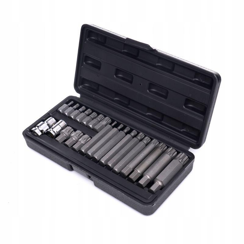 M4-M18 Spline Bit Set 22 Pieces Kraft&Dele