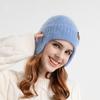 Cold Proof Earflap Woolen Hat Headgear Knitted Earflap Hat Ear Protection Beanie Cap  Male/Female