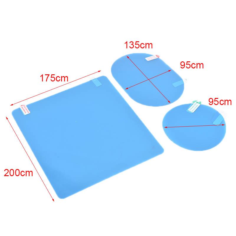 Rainproof Film Car Rearview Mirror Sticker Anti-Fog Film Window Glass Shield