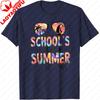 Schools Out For Summer Teacher Life T Shirt Unisex Women Summer Cotton Short Sleeve Tee Tie Dye Sunglasses Teacher Gift Tops