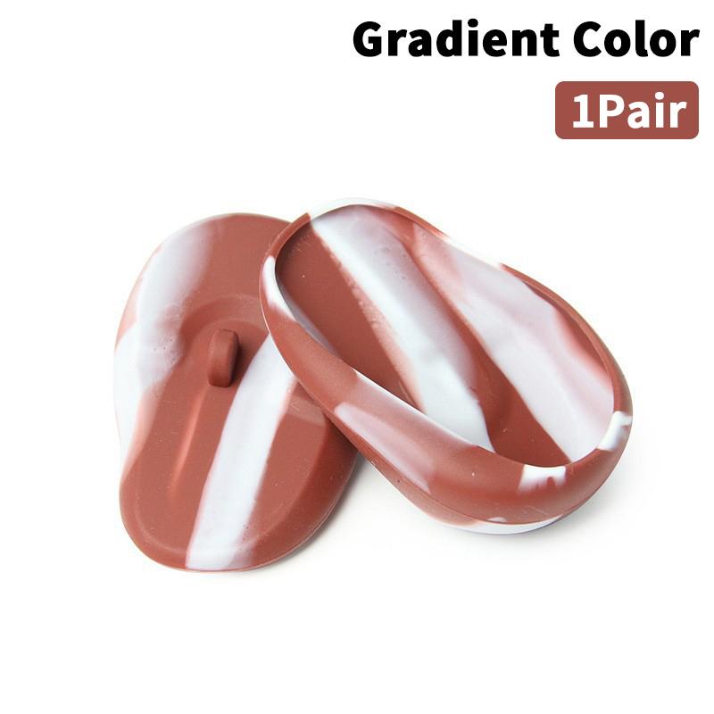 1Pair Silicone Ear Cover Hair Coloring Dyeing Ear Protector Waterproof Shower Ear Shield Earmuffs Caps Salon Hairdressing