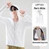 Unisex Outdoor UV Protection Clothing with Detachable Brim - UPF 50+ Breathable Summer Fishing Wear