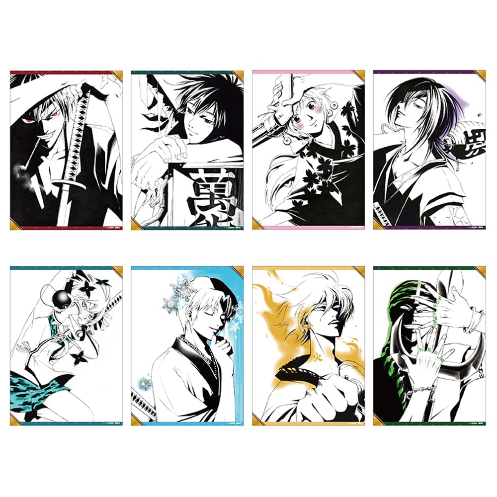 

DEEPER Коллекция плакатов A5 КОРОБКА SAMURAI KYO 8 штук