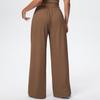 Breathable Wide-Leg Loose Casual Yoga Pants with Elastic Drawstring for Women