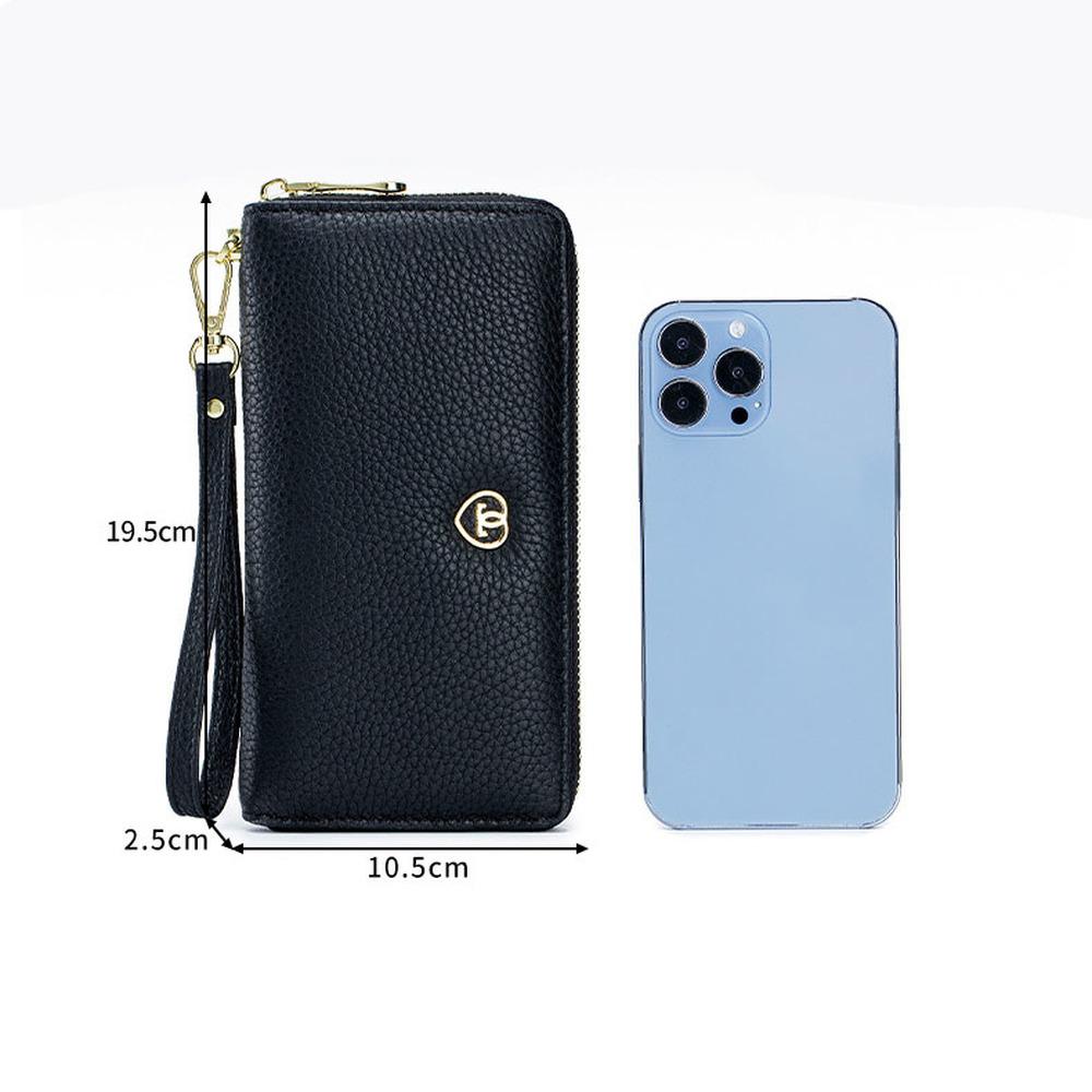 Женский кожаный кошелек — фото 8