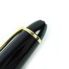 Very Good MONTBLANC Ballpoint Pen Meisterstückle Grand Twist Type Black Gold Used