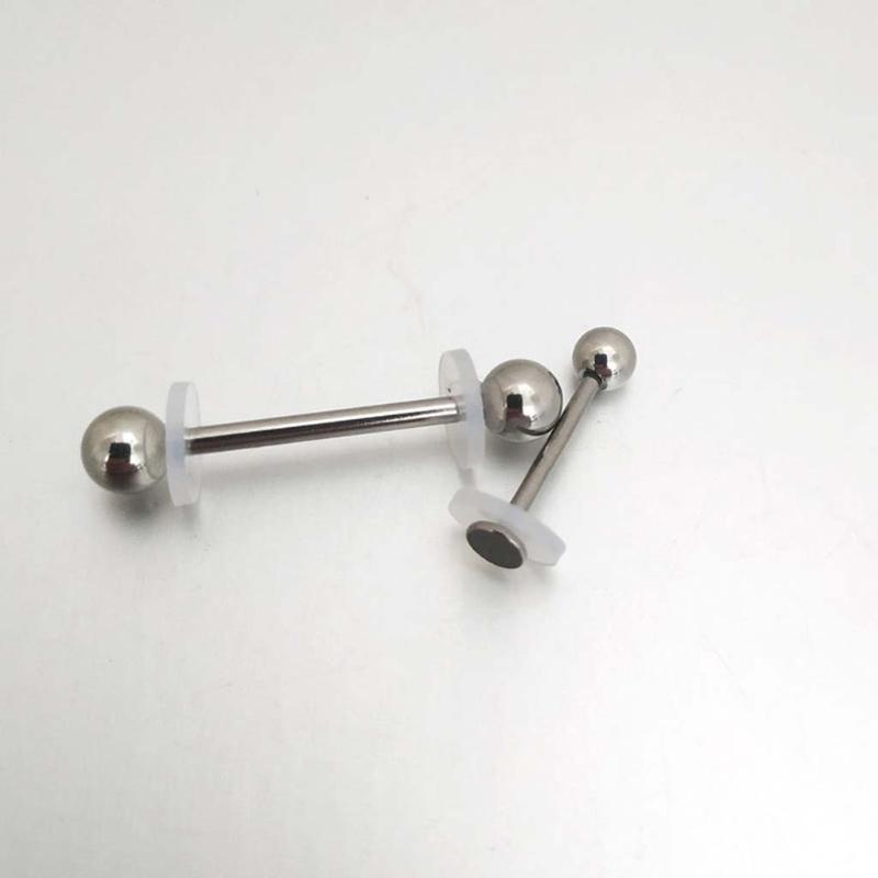 Piercing Healing Silicone Discs Flexible Anti Hyperplasia Saucer Prevents Irritation Inflammation Drilling Ear Stud Ring