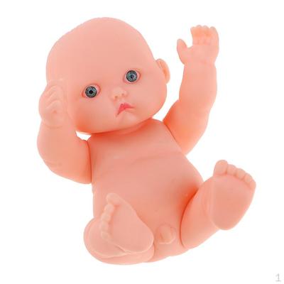 11cm realistická dětská hračka pro panenku Baby Boy z vinylu se simulačním modelem novorozence