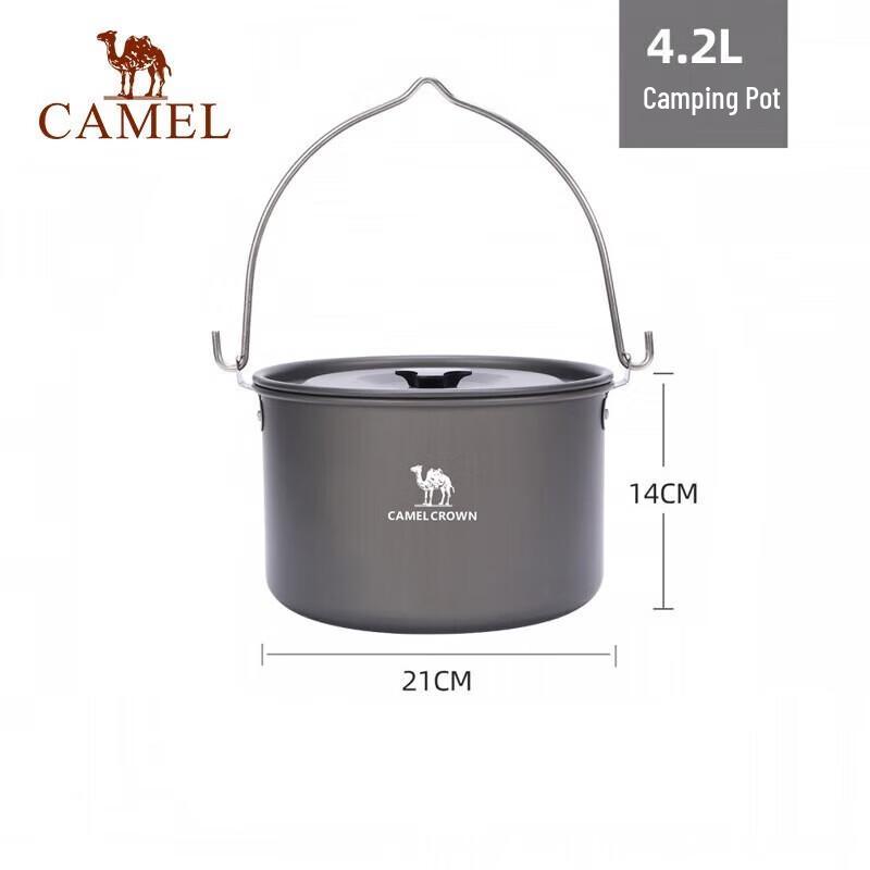 Camel Outdoor Camping Hanging Pot 4.2L