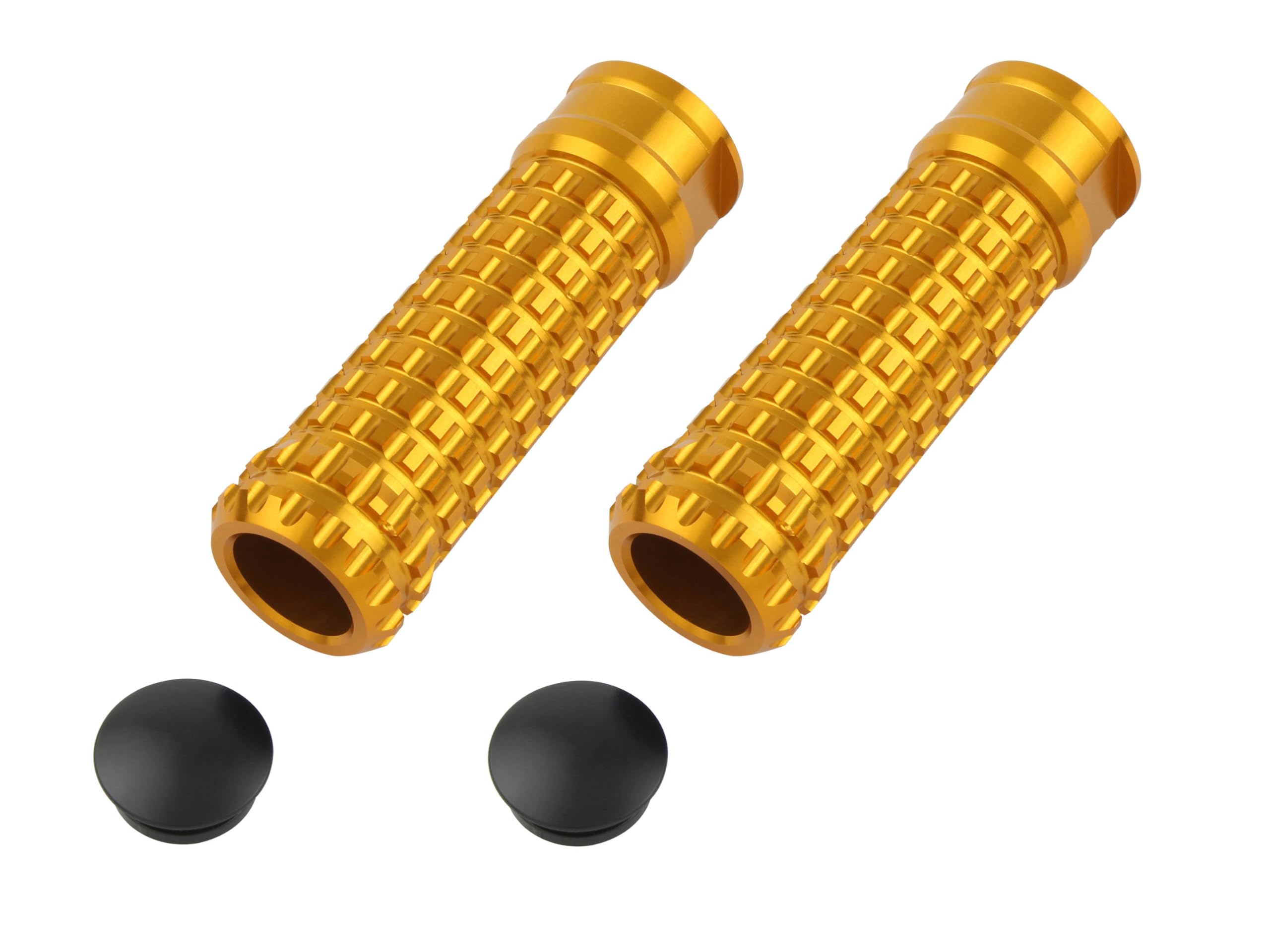 

POSH FAITH 906015-04 Motorcycle Supplies, Aluminum Machine Step Bar, Mold, Straight, M8 Tap, 2 Pieces, Gold M8 tap золотий