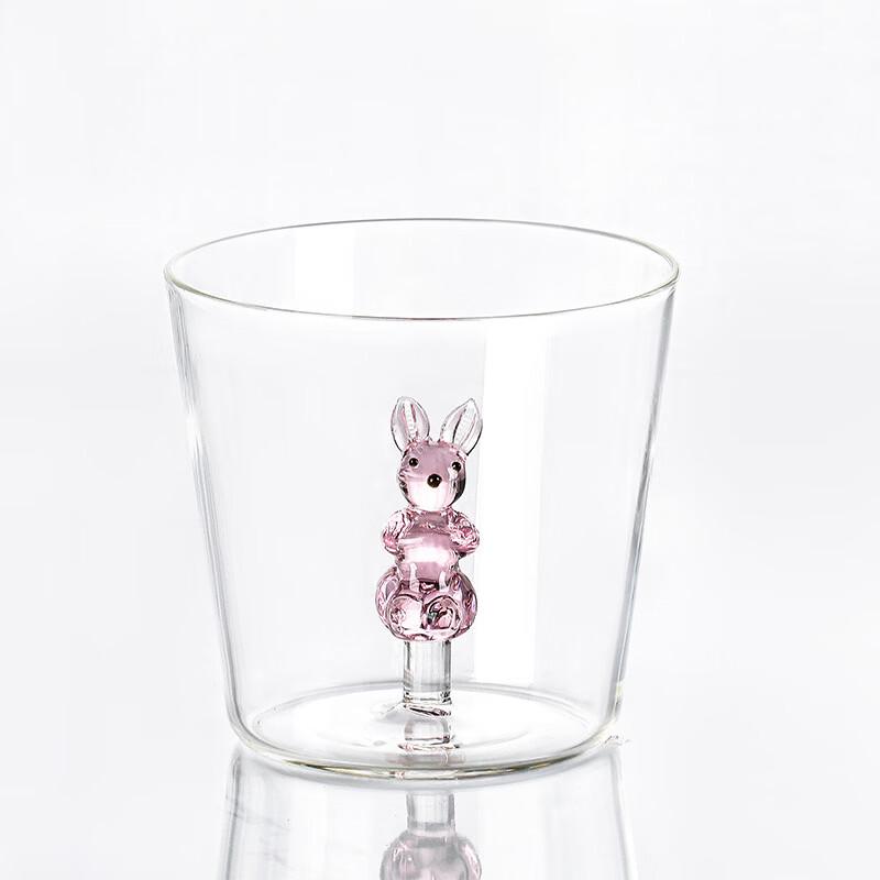 Süße 3D-Tier-Hitzebeständige Glas Tasse