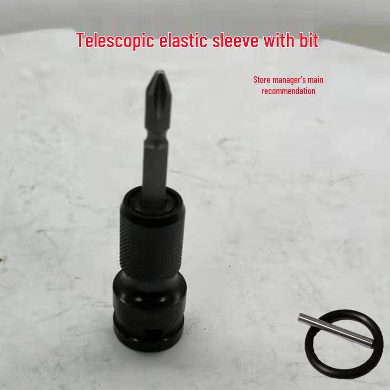 Electric Wrench Conversion Key: 12.7mm Hex To 1/4" Drill Bit Socket Adapter