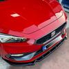 3 PCS Maxton Design Car Front Bumper Lip Splitter For Seat Leon MK4 Pre-Facelift FR CUPRA ST 5-Door 2020-2024 Tuning Bodykits