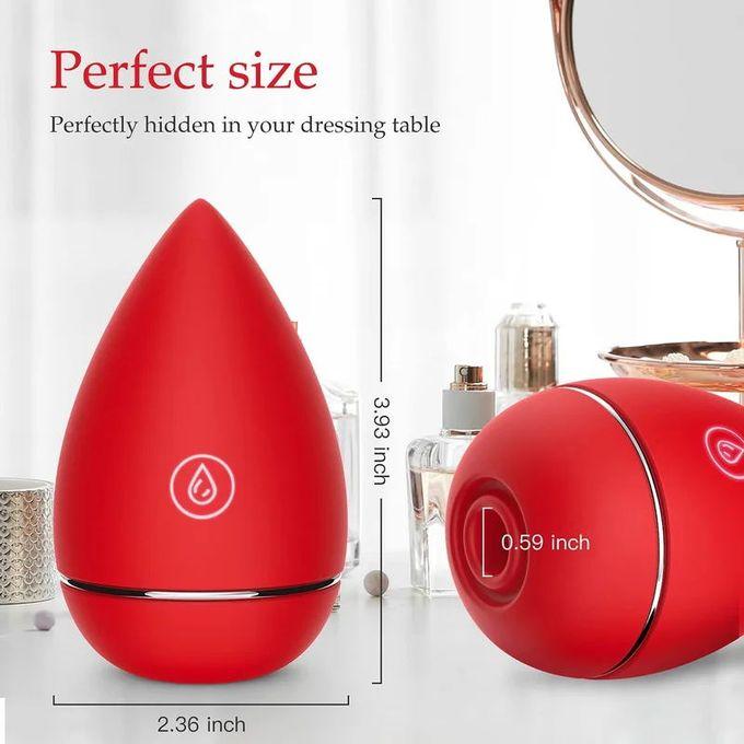 10 Speed Beauty Egg Shape Powerful Waterproof Sucking Vibrator Suction Clitoris Nipple Stimulation