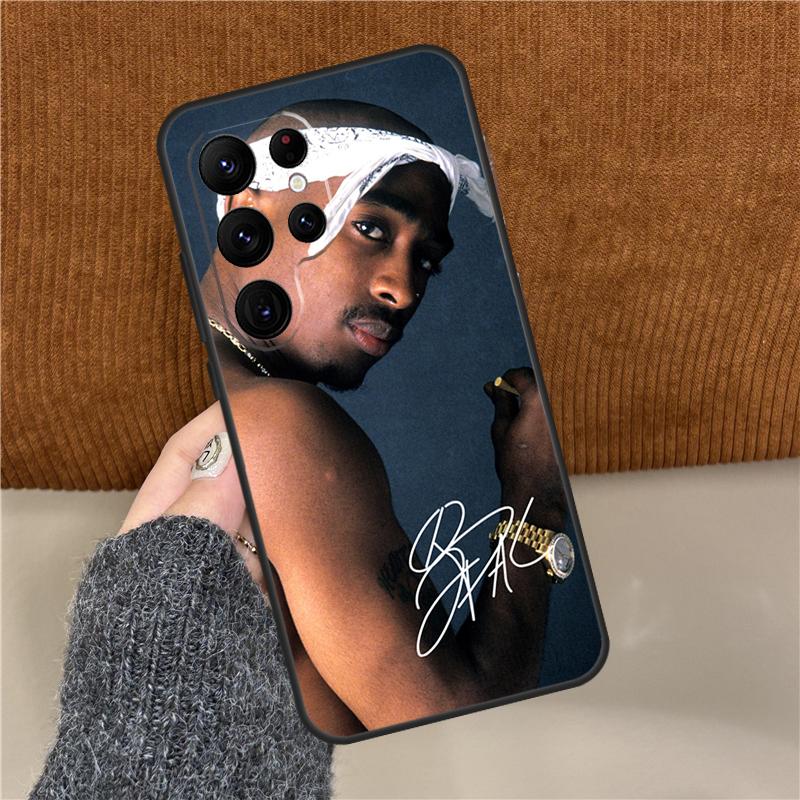 Tupac Shakur Phone Case For Samsung Galaxy S25 Ultra S9 S10 Plus S20 FE S21 S22 S23 S24 Ultra Back Cover