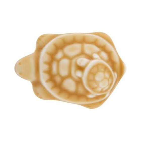 Tatara Chopstick Rest, Baby Turtle On Mother Turtle, Land, Porcelain, Made In Japan