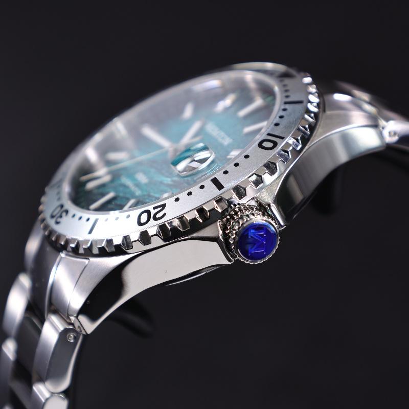 MOEMTON man watches, fully automatic mechanical watch, sapphire crystal, sports diving watches for man