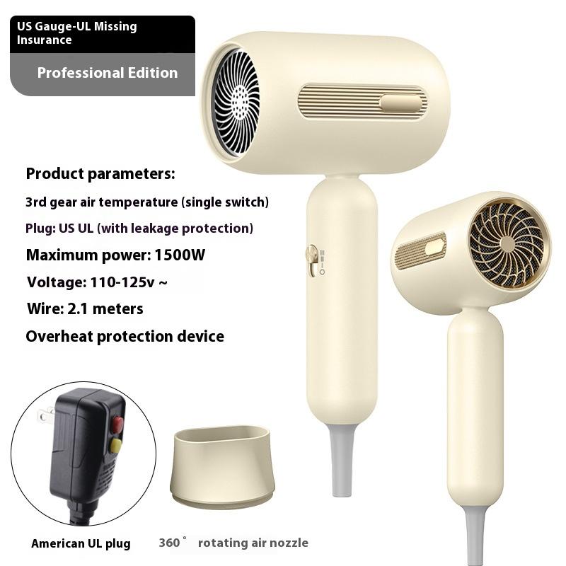 Professional Ionic Hair Dryer Powerful Quick Drying Hair Dryer Low Noise Hair Care Thermostat Portable Hair Dryers & Accessories