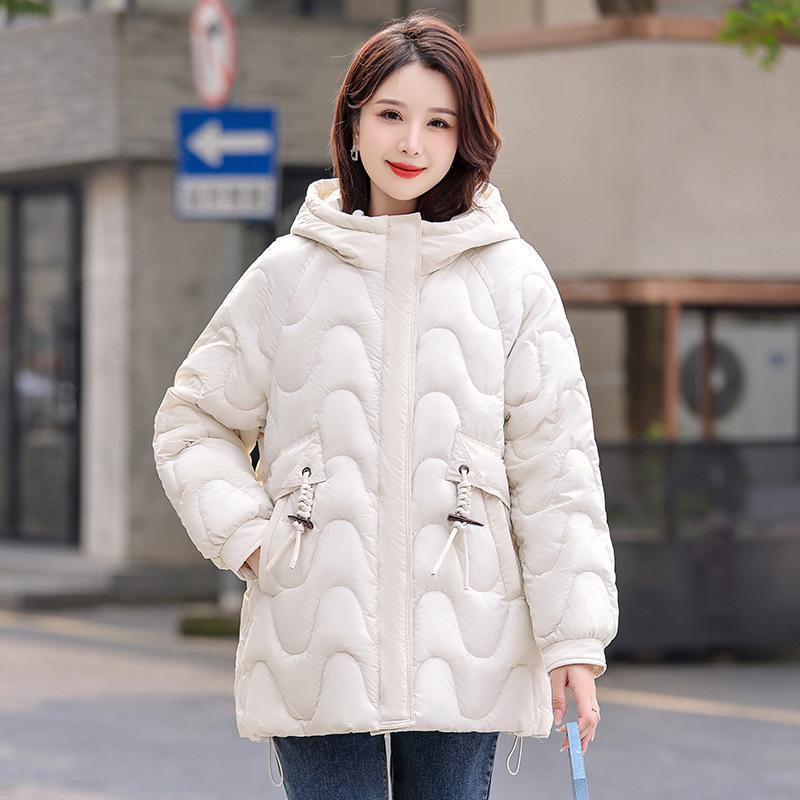 2024 Korean Style Winter Down Jacket: Cold-Proof, Fashionable, Loose-Fit, Thick Cotton-Padded Coat