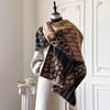 Luxury Faux Cashmere Scarf For Women Autumn Winter  Warm Pashmina Blanket Poncho Fashion Print Thick Shawl