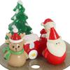 1 Set Christmas Straw Cover Cap Food Grade Dust-proof No Spill 40oz Tumbler Lid Straw Tip Topper Protector Decoration Cup Accessories