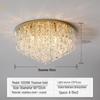 Modern Crystal Ceiling Lamp - Warm, Romantic, Simple, Atmospheric Design for Bedroom and Living Room