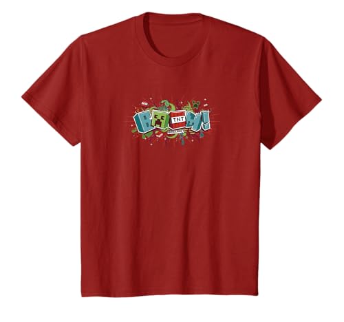 Minecraft Funtage BOOM! TNT Explosion T-Shirt