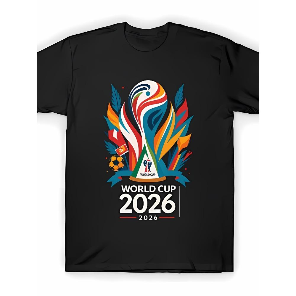 Portugal Football T Shirt 2026 Soccer Fan Tee Vintage Watercolor Funny Graphic World Cup Printed T Shirt Summer