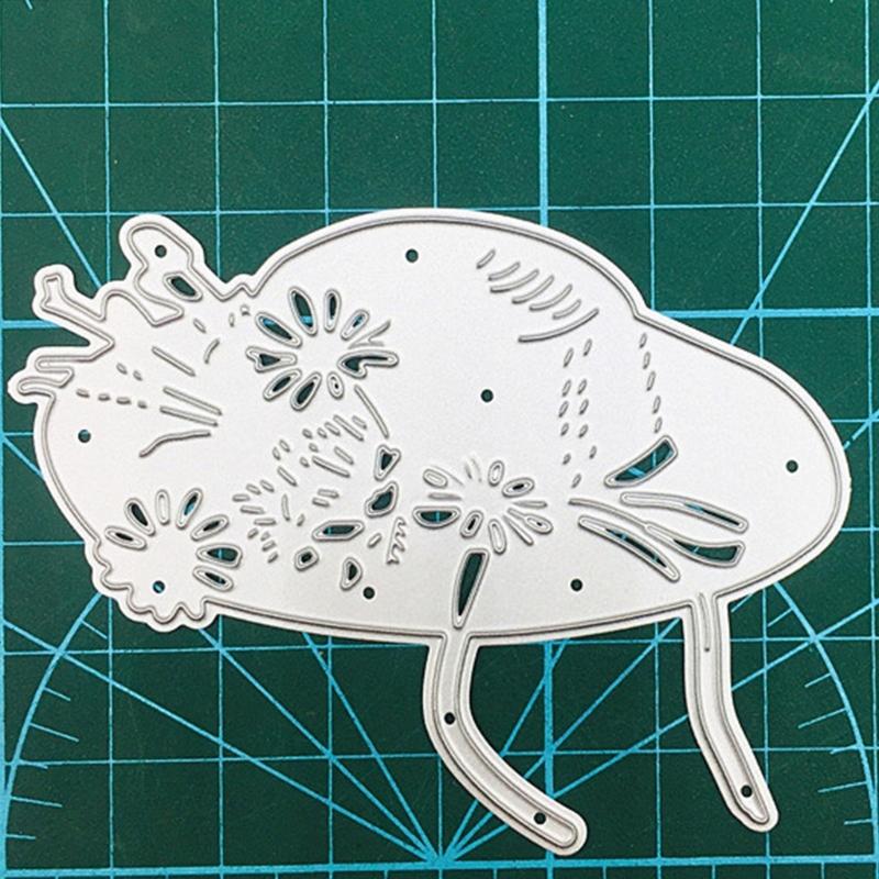 Flower Hat Metal Cutting Dies Handmade Crafts DIY Scrapbooking Embossing Supplies for Children Kid Girls