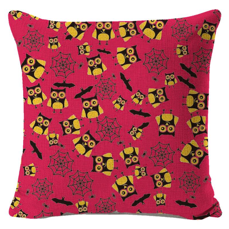New Halloween Pillow Case Halloween Pillow Core Bed Home Decoration Bedside Cushion