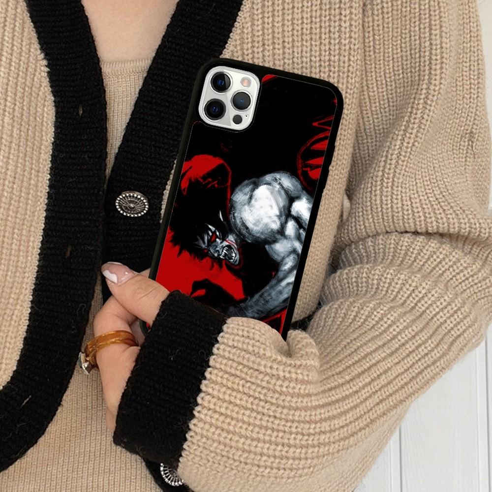 Devilman Crybaby Phone Case Silicone PC+TPU For For iPhone  11 12 13 14 15 16 Plus Pro Max Cover