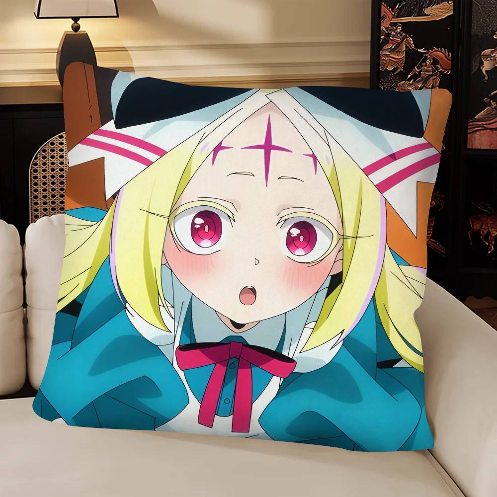 Anime Mahou Shoujo Ni Akogarete Morino Korisu Pillow Case Fashion Square Pillowcase Bedroom Sofa Room Ins Decoration Leisure