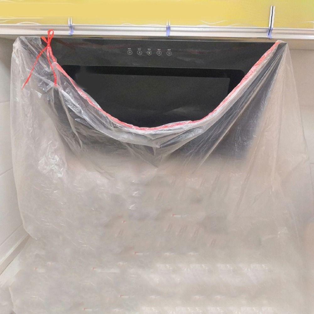 4PCS Splash Proof Air Conditioner Cleaning Cover Disposable Air Conditioner Sewage Bag  Industry