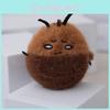 Cute Adorable Plush Cockroach Keychain Doll Soft Stuffed Toy For Backpack Decoration