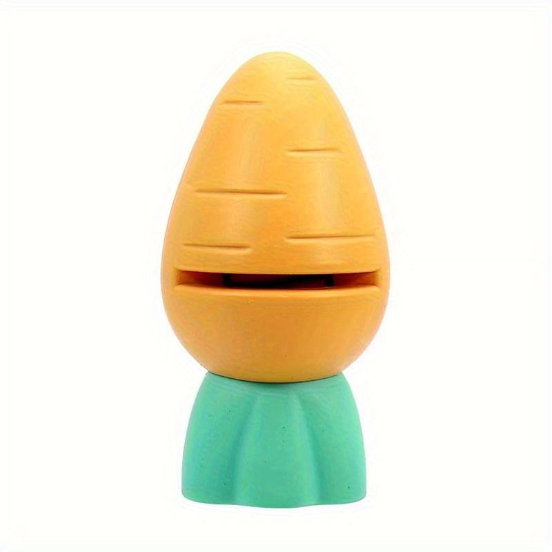 

1pc Mini Cute Carrot Whetstone - Kitchen Knife Sharpener with Carrot Design, Durable ABS Material, No Electricity Needed L