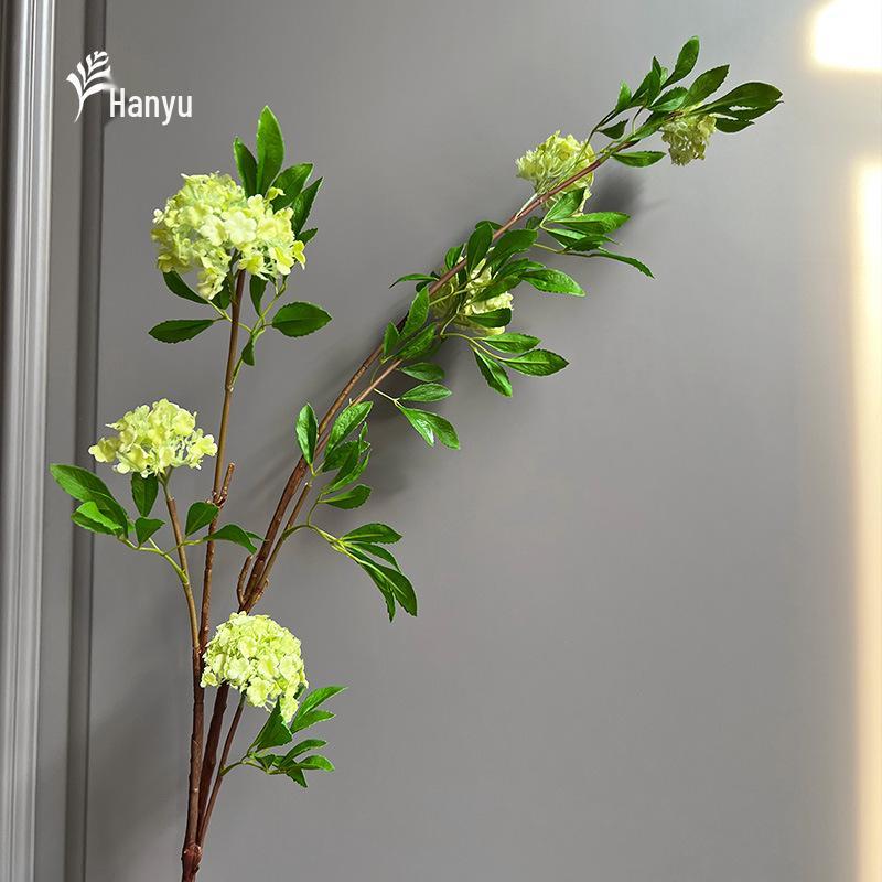 

Элегантные искусственные гортензии и калины для свадебного декора и украшения витрин