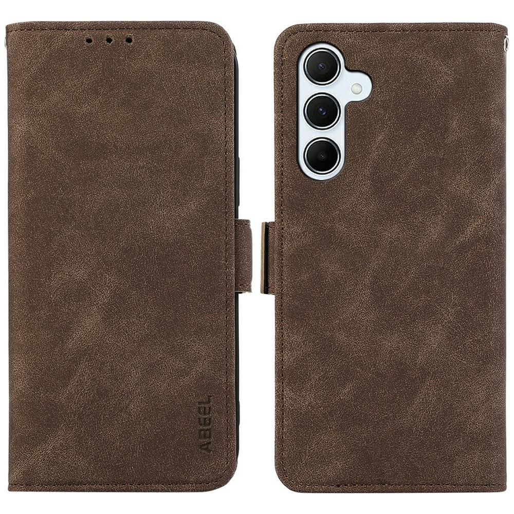 ABEEL For Samsung Galaxy A17 5G/A17 4G/A26 5G Case PU Leather Folio Stand View RFID Blocking Phone Cover