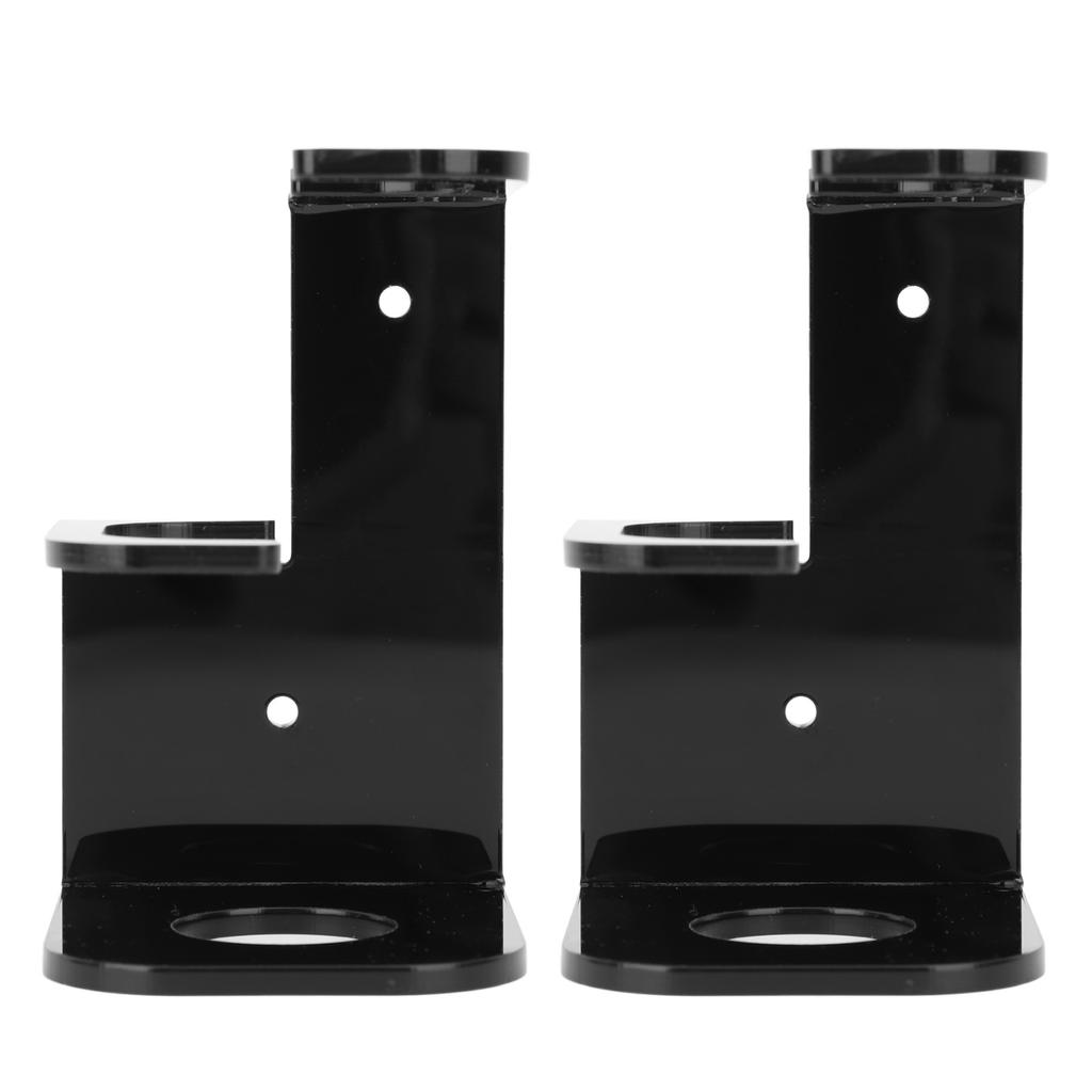 2PCS Lightsaber Wall Mount Stand Acrylic Vertical Displaying Light Saber Holder Rack for Home