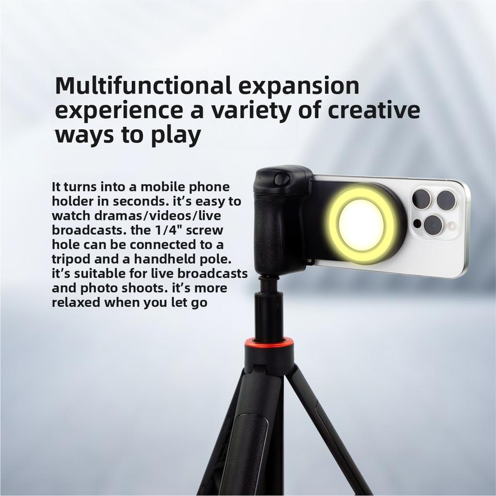 Mobile Phone Selfie Light Bluetooth Camera Aid Selfie Ring Light Live Video Shooting Filling Light