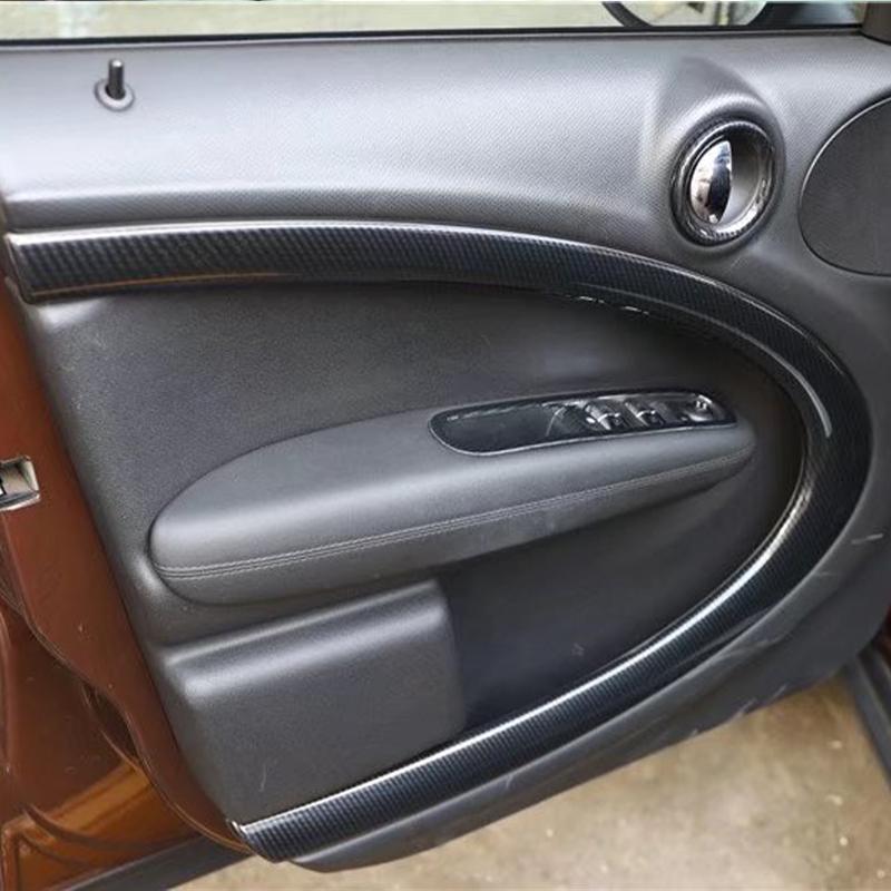 For MINI Cooper S JCW R60 R61 Countryman Accessories Car Steering Wheel Dashboard Door Modification Interior Protection Stickers