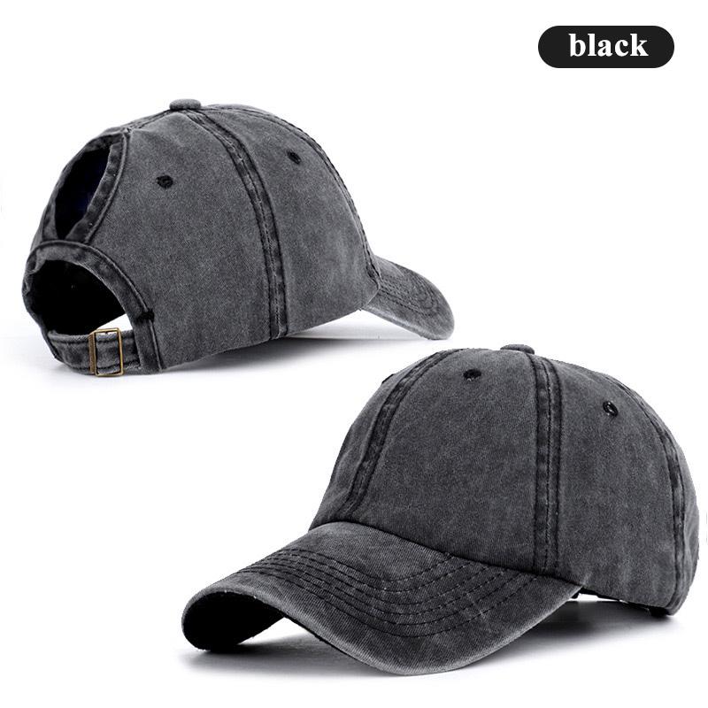 Berretto Da Baseball Classico Con Cavallo Bianco - Unisex, Regolabile, Traspirante, Protezione Solare - Colore Nero