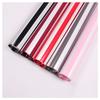 Wholesale Two-Tone Striped Oya Wrapping Paper – Waterproof Floral Gift Wrap for Rose Bouquets, Premium Flower Shop Packaging Supplies&Craft Materials