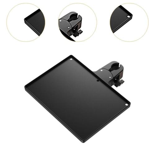 Kioware Universal Microphone Stand Tray, Multifunctional Card Holder, Music Stand Tray, Clip-on Microphone Stand Tray, Sheet Music, Microphone, Access