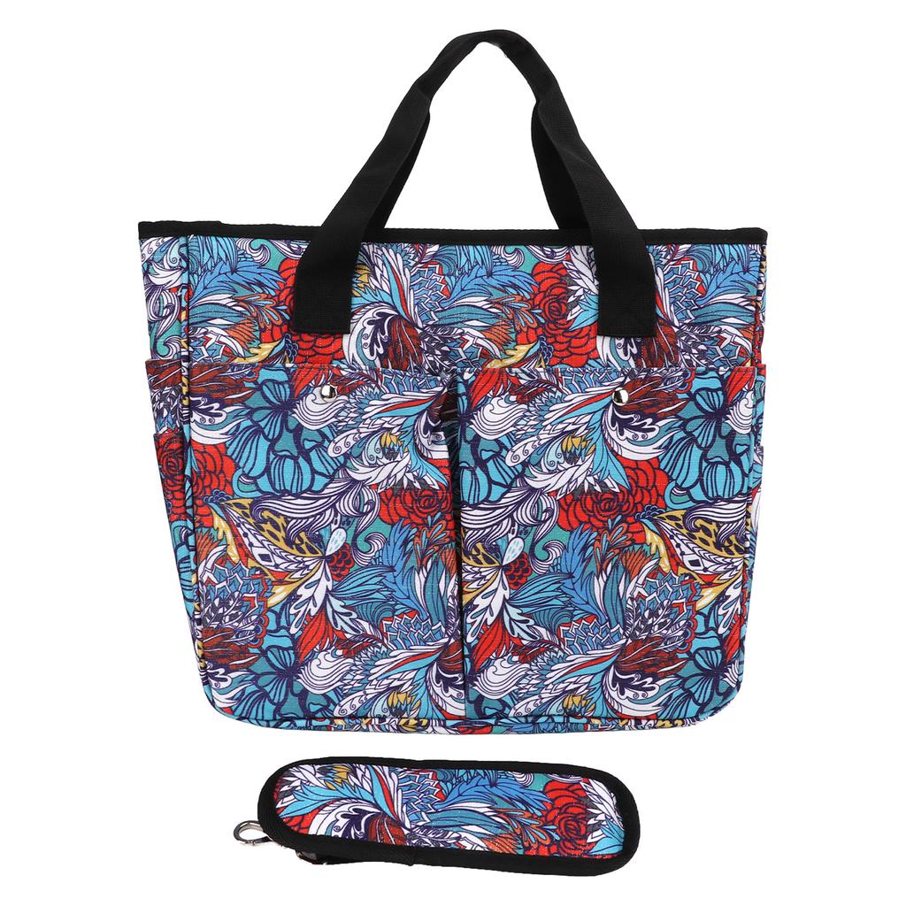 Crochet Storage Bag Unique Design Durable Material Detachable Adjustable Knitting Needle Organizer