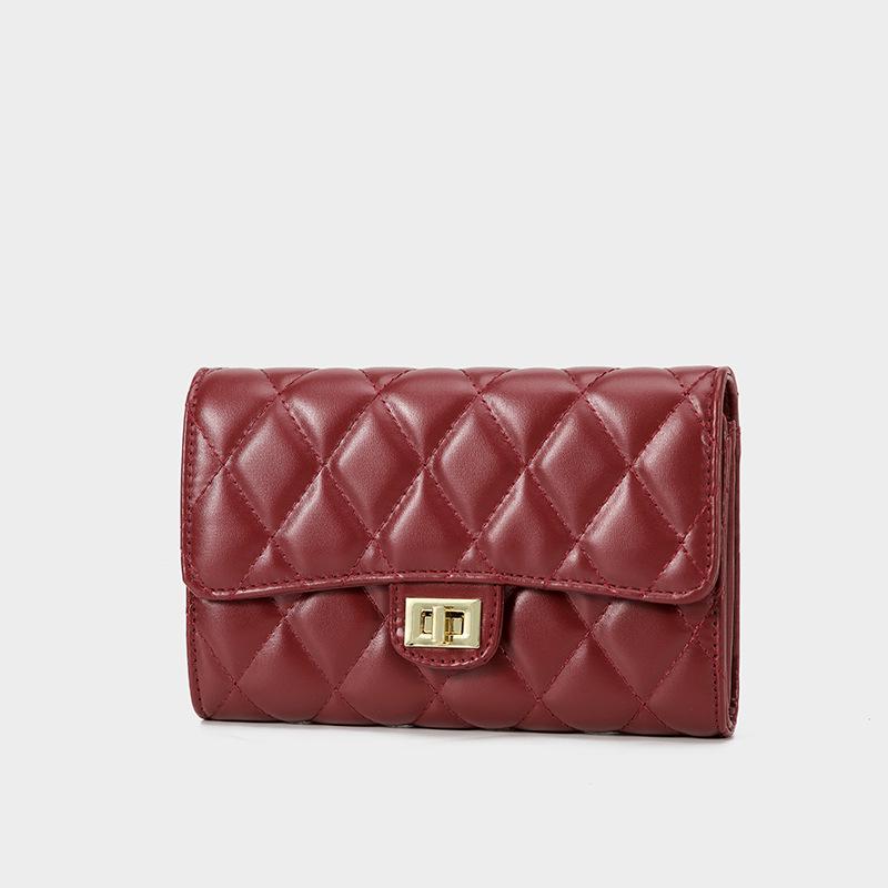 Korean Style Quilted Chain Bag - Women's 2025 Trendy Small Square Crossbody Bag for Elegant, Fashionable Looks